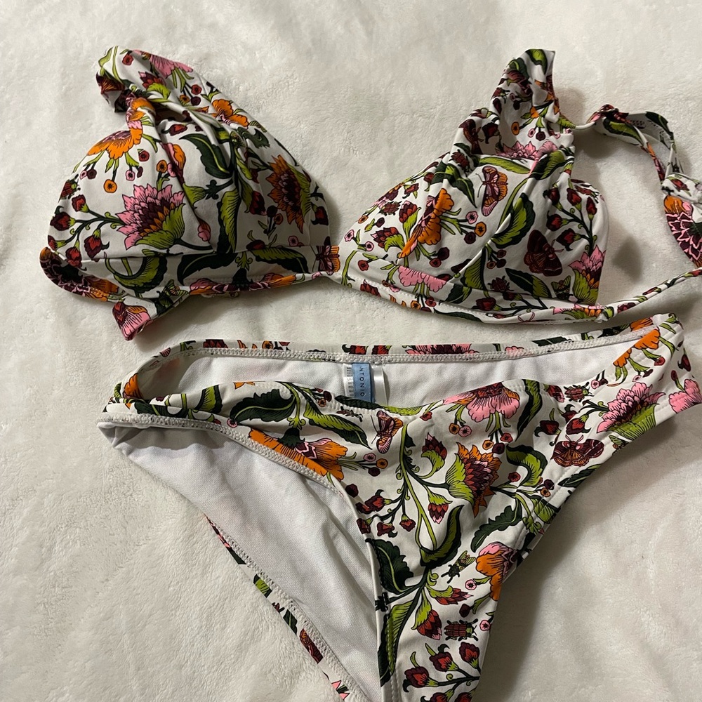 Boho swim suit - great condition